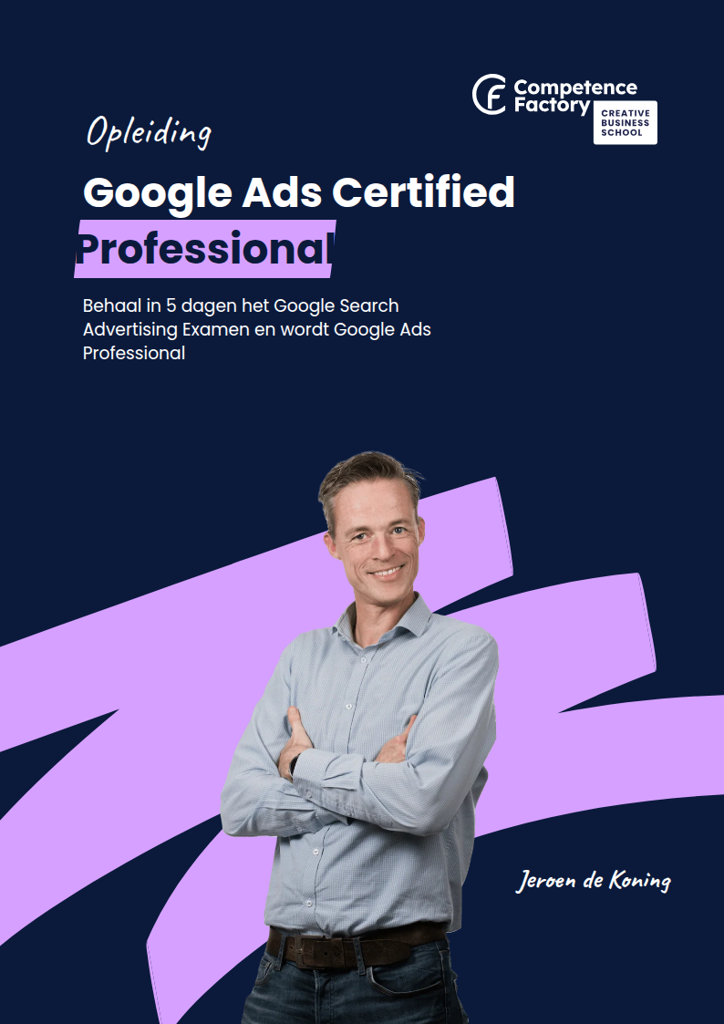 Brochure Opleiding Google Ads Certified Professional