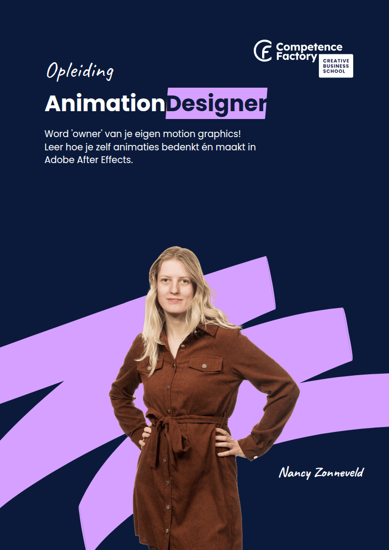 Brochure Opleiding Animation Designer