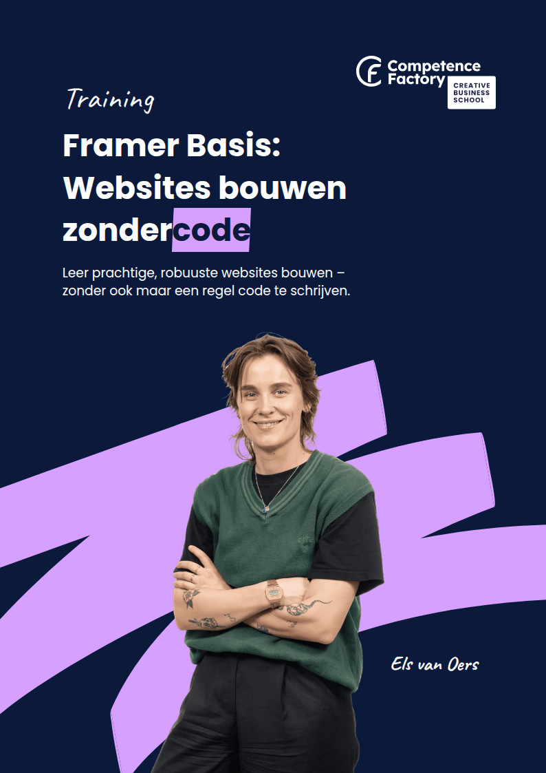 Framer Basis: Websites bouwen zonder code