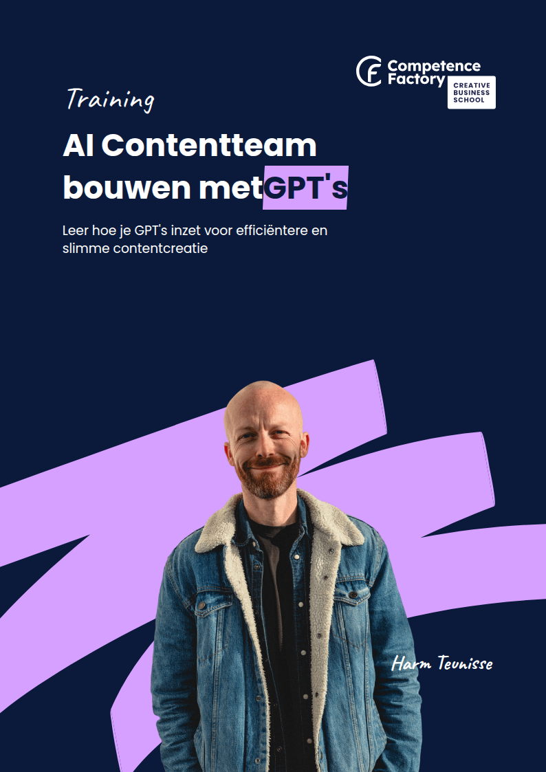 Brochure AI Contentteam bouwen met GPT's