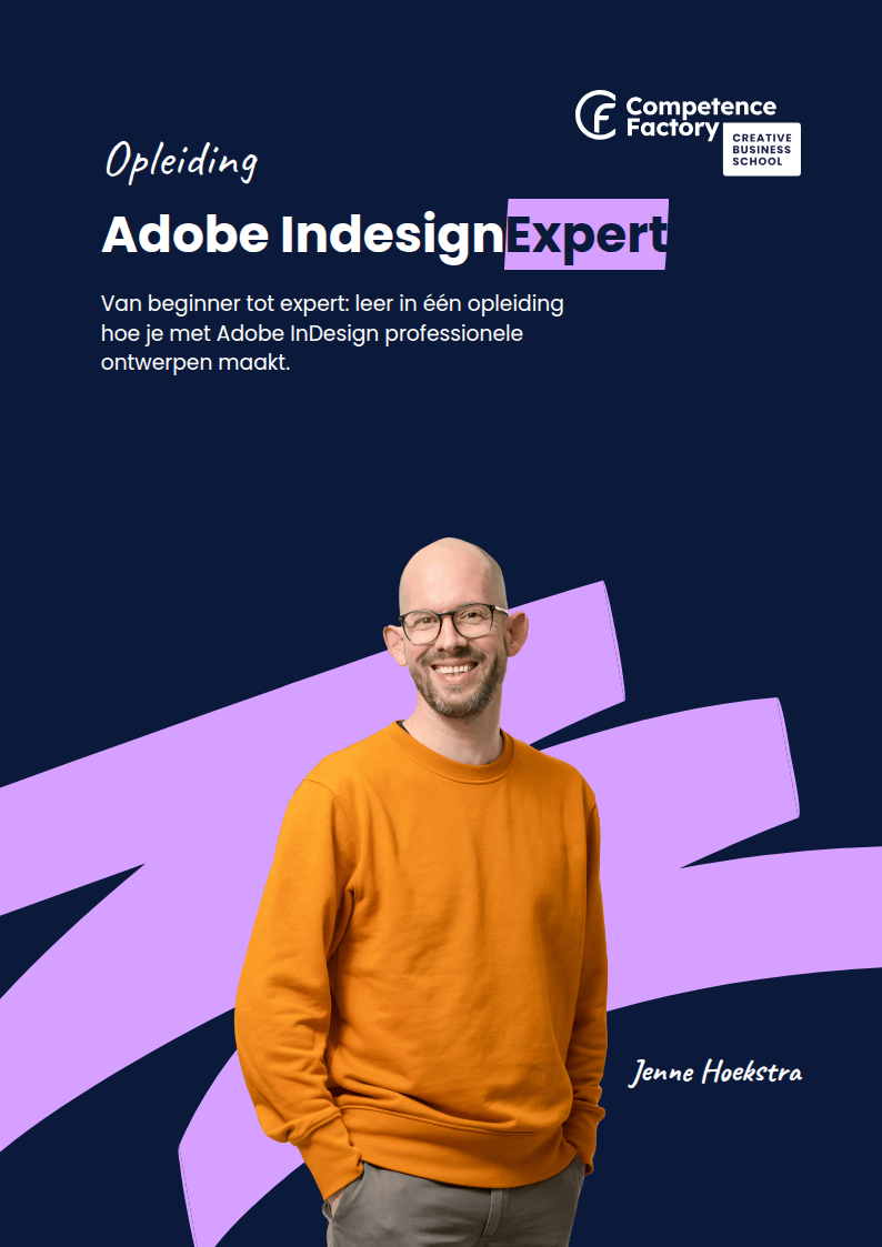 Brochure Opleiding Adobe Indesign Expert