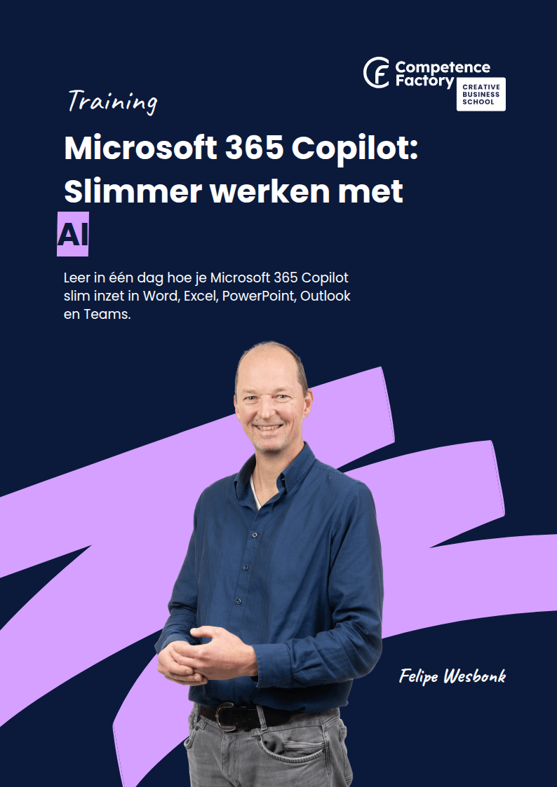 Trainingsbrochure Microsoft 365 Copilot: Slimmer werken met AI