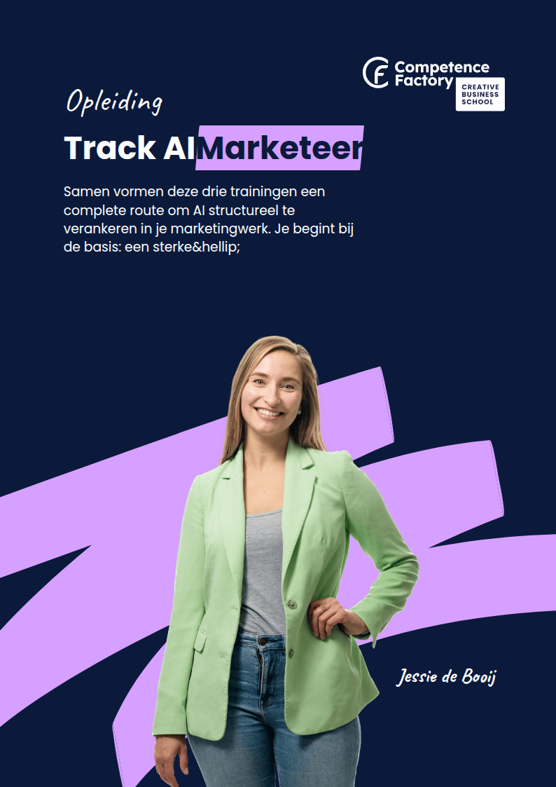 Trainingsbrochure Track AI Marketeer