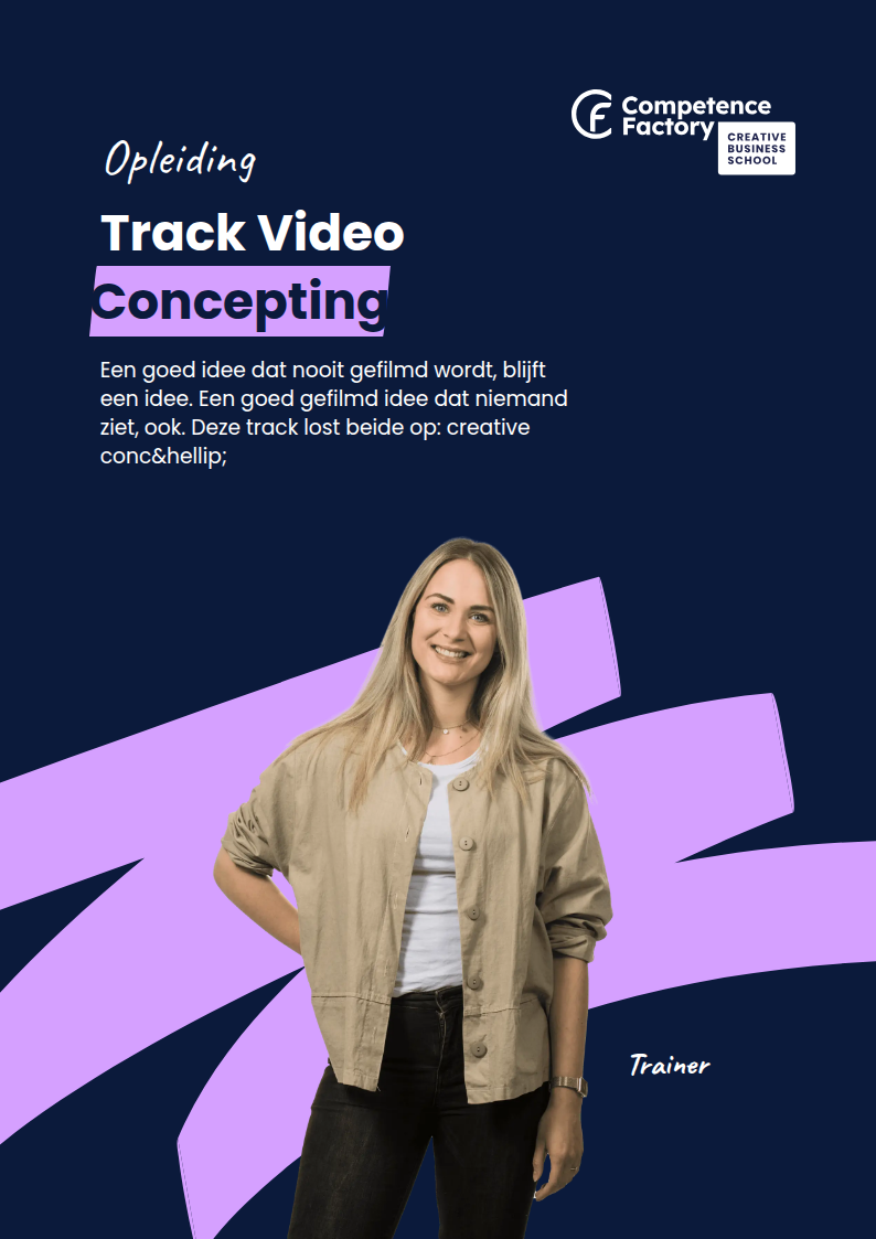 Trainingsbrochure Track Video Concepting