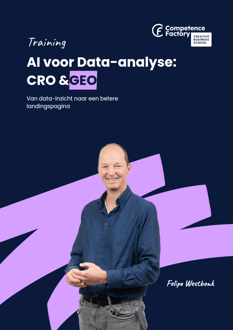 Trainingsbrochure AI voor Data-analyse: CRO & GEO