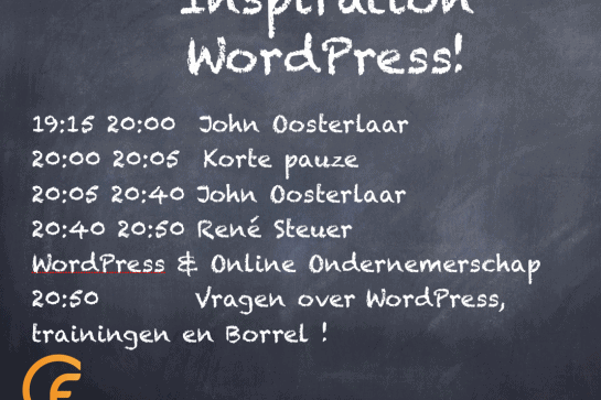 Recap Inspiration Factory over Wordpress