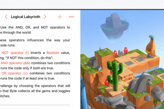 Swift Playground iPad app om makkelijk te leren coderen