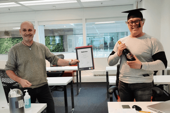 Alumnus Roland Koopmans over z’n opleiding UX Design Master: ‘Ik kon bedrijven direct helpen aan een betere website’