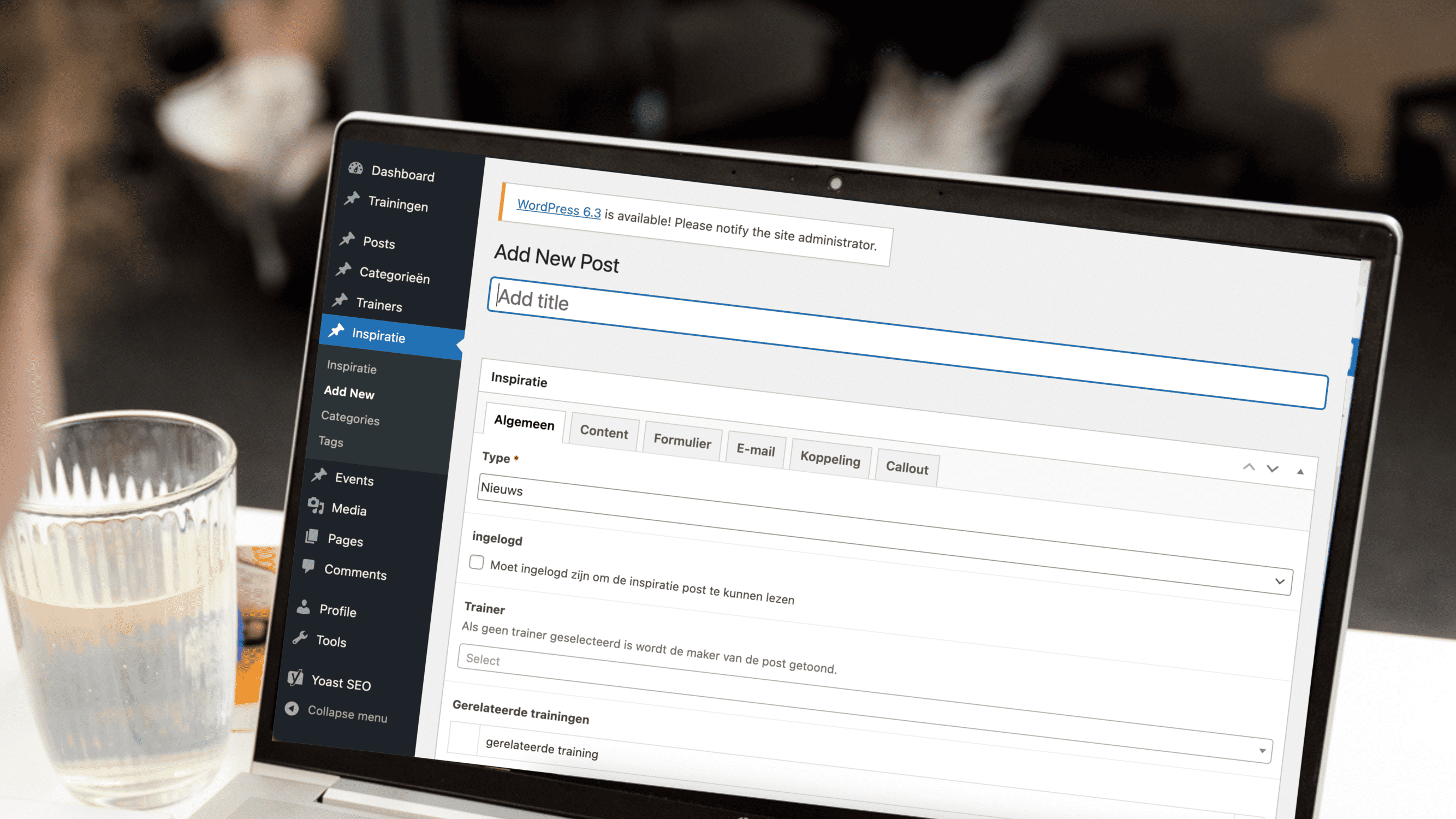 WordPress 6.3: Wat is er nieuw?