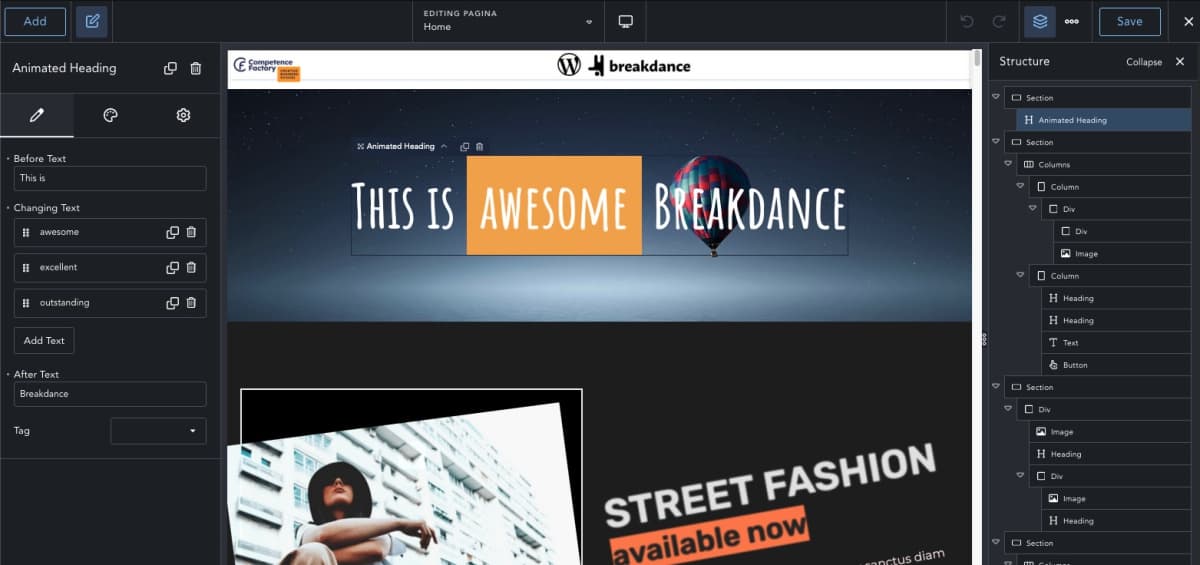 WordPress Breakdance geeft website creatie een nieuwe impuls
