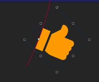 Afbeelding plaatsen op pad Adobe Animate