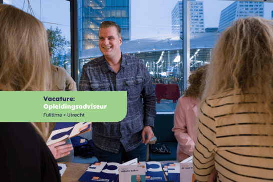 Vacature: Opleidingsadviseur (32–40 uur) – Competence Factory, Utrecht