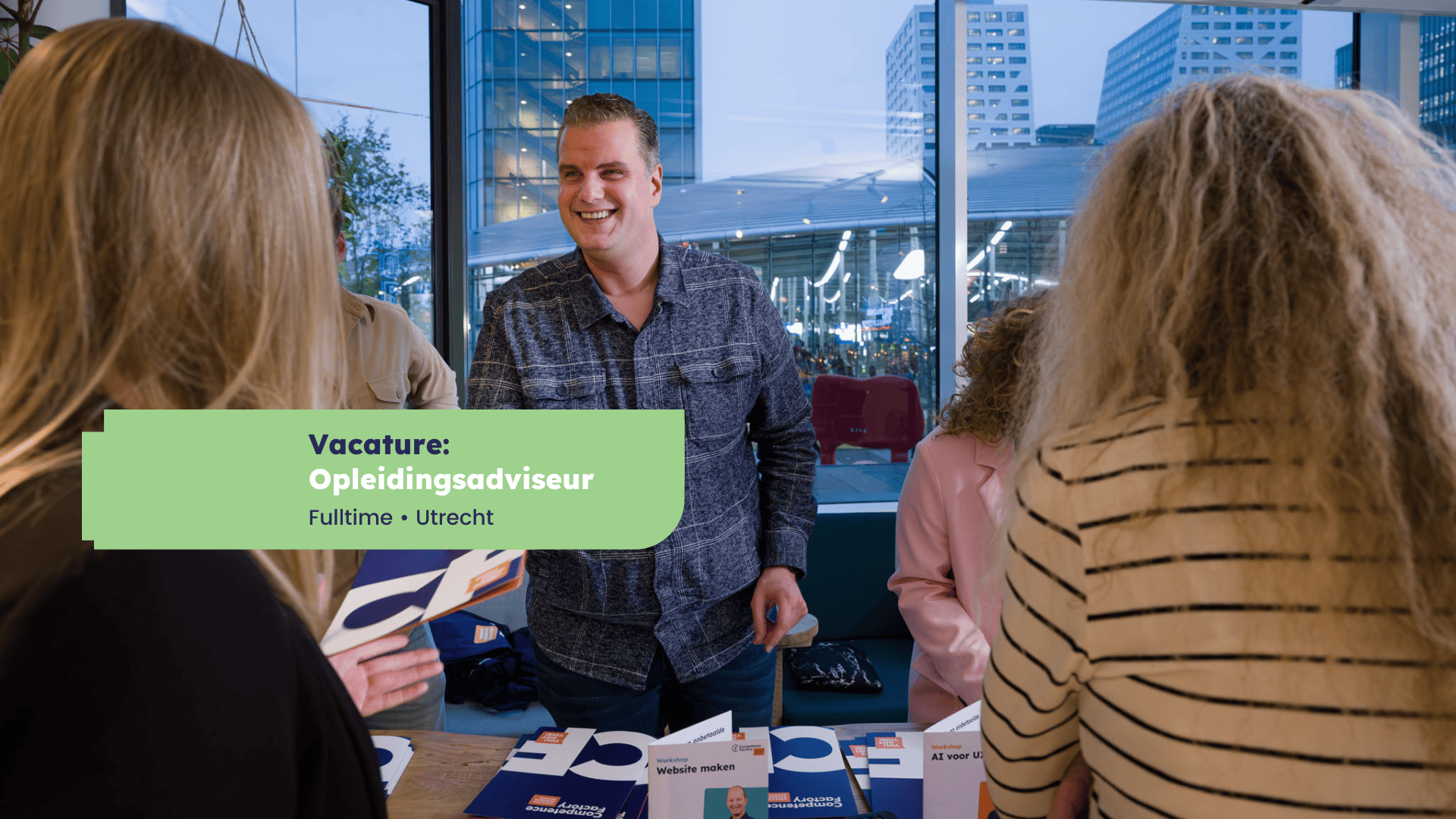 Vacature: Opleidingsadviseur (fulltime)– Competence Factory, Utrecht